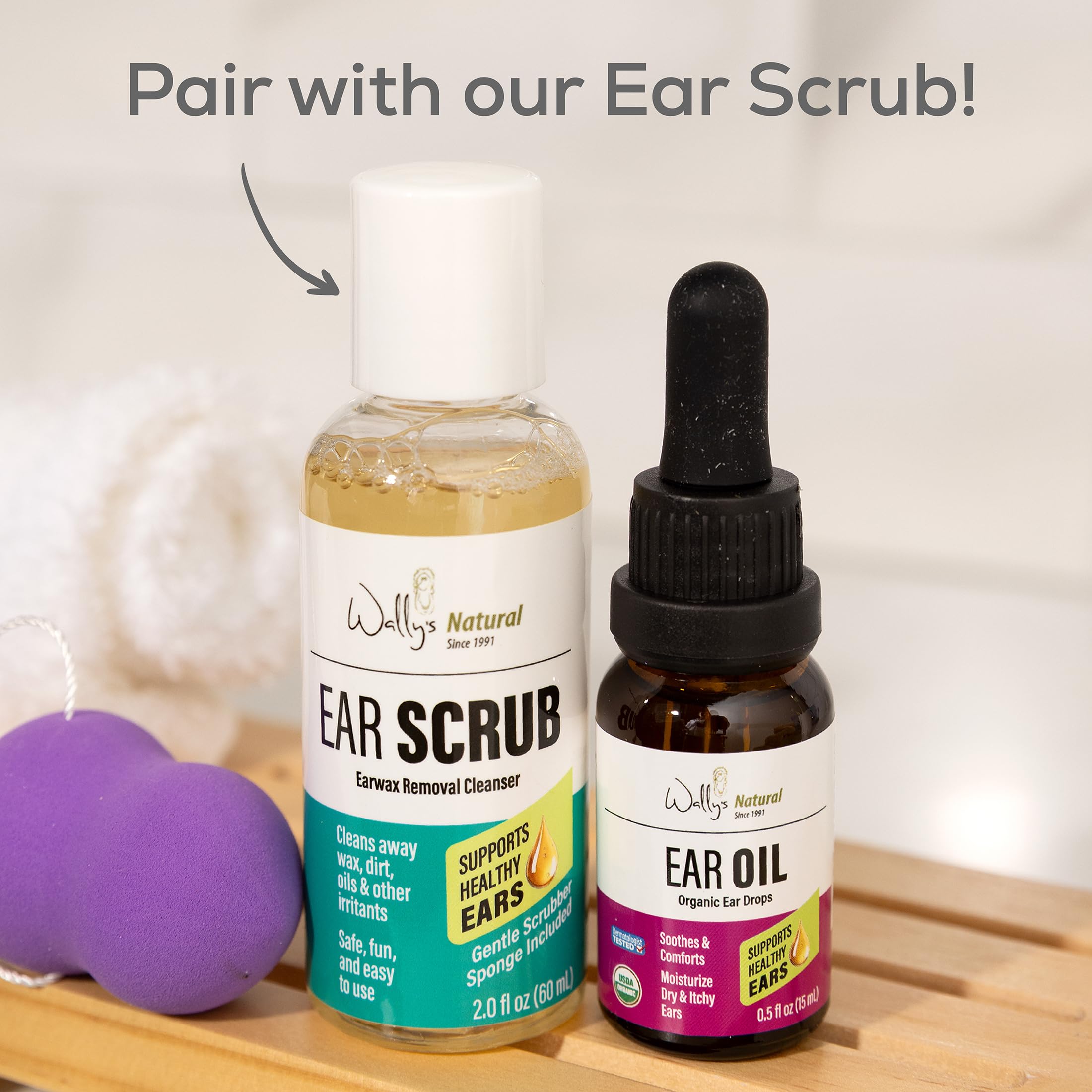 Wally’s Natural Organic Ear Oil, 0.5 fl oz