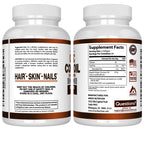 Arazo Nutrition Organic Coconut Oil 2000 MG - 100% Extra Virgin Unrefined Cold Pressed for Weight Support, Skin, Hair, Nails - 120 Softgel Capsules