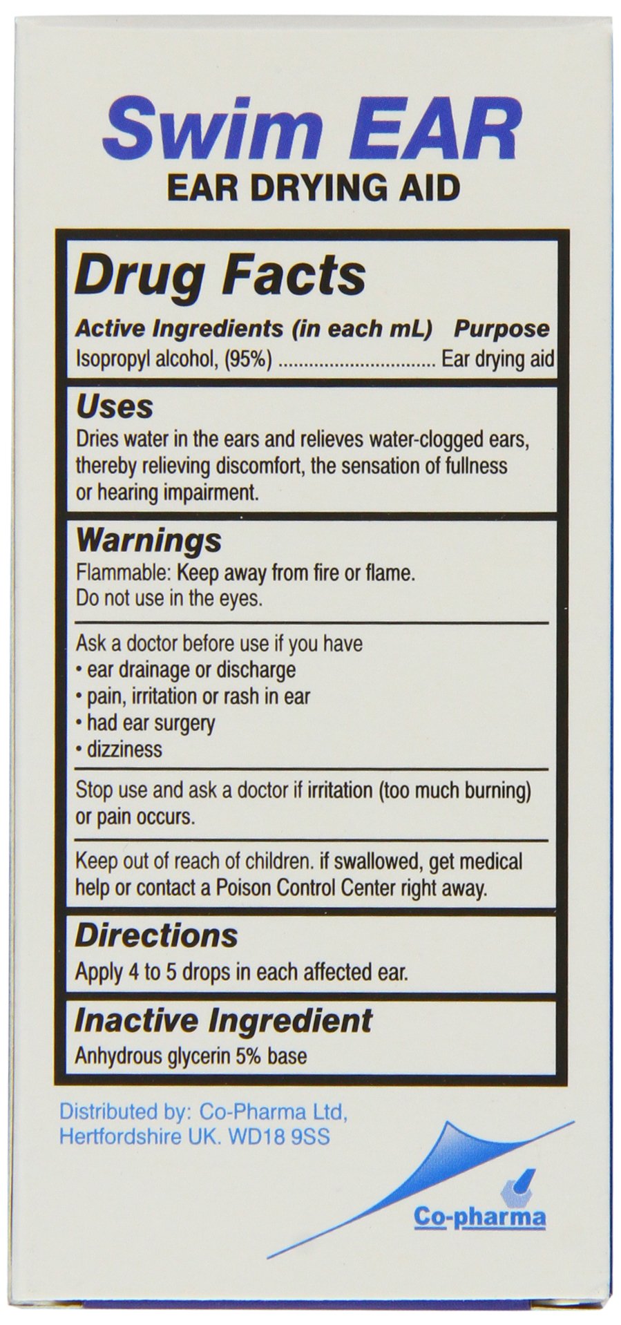 Swim-Ear Ear-Water Drying Aid, 1 fl oz (29.57 ml