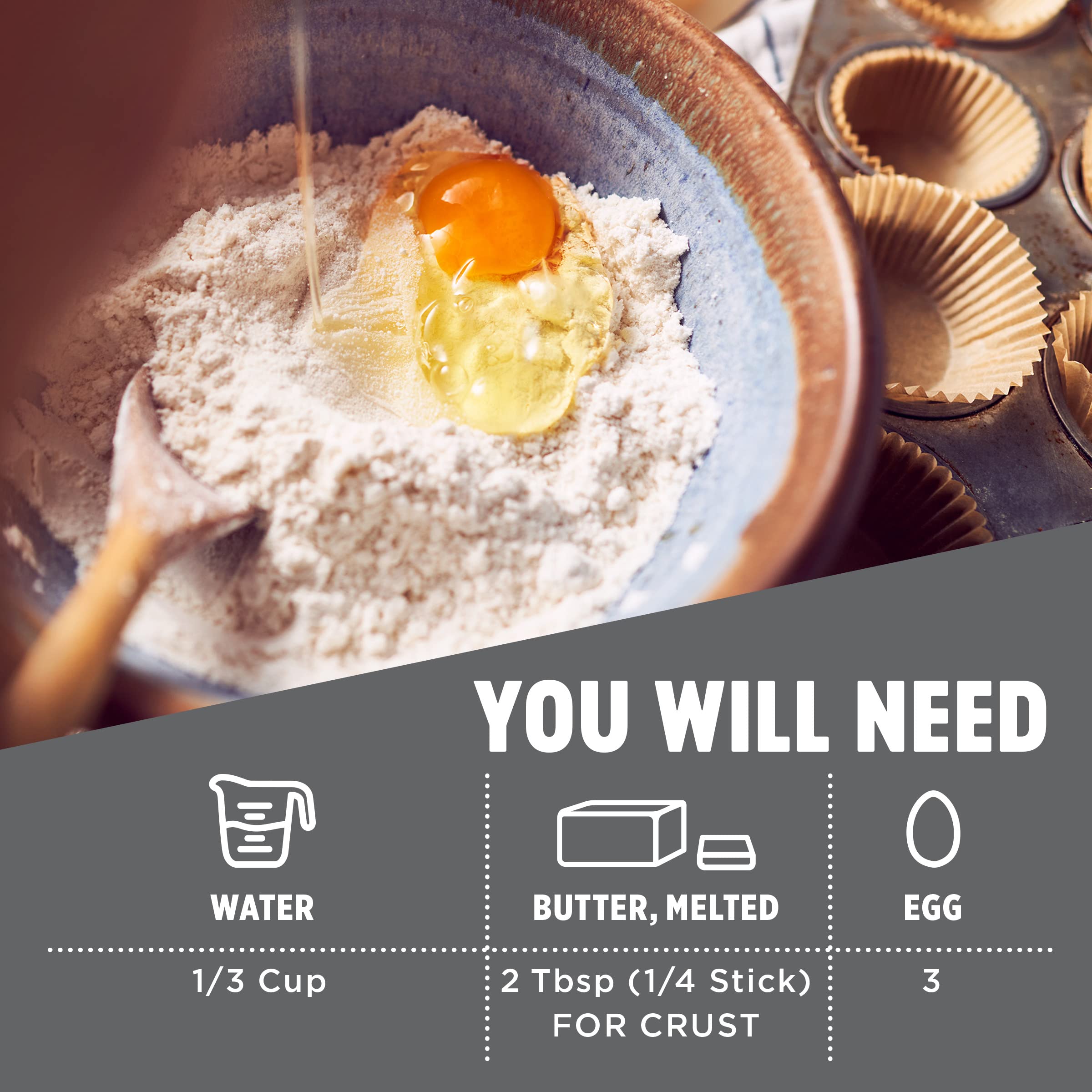 Krusteaz Meyer Lemon Bar Mix, Made with Real Lemons, 19.35 oz Box