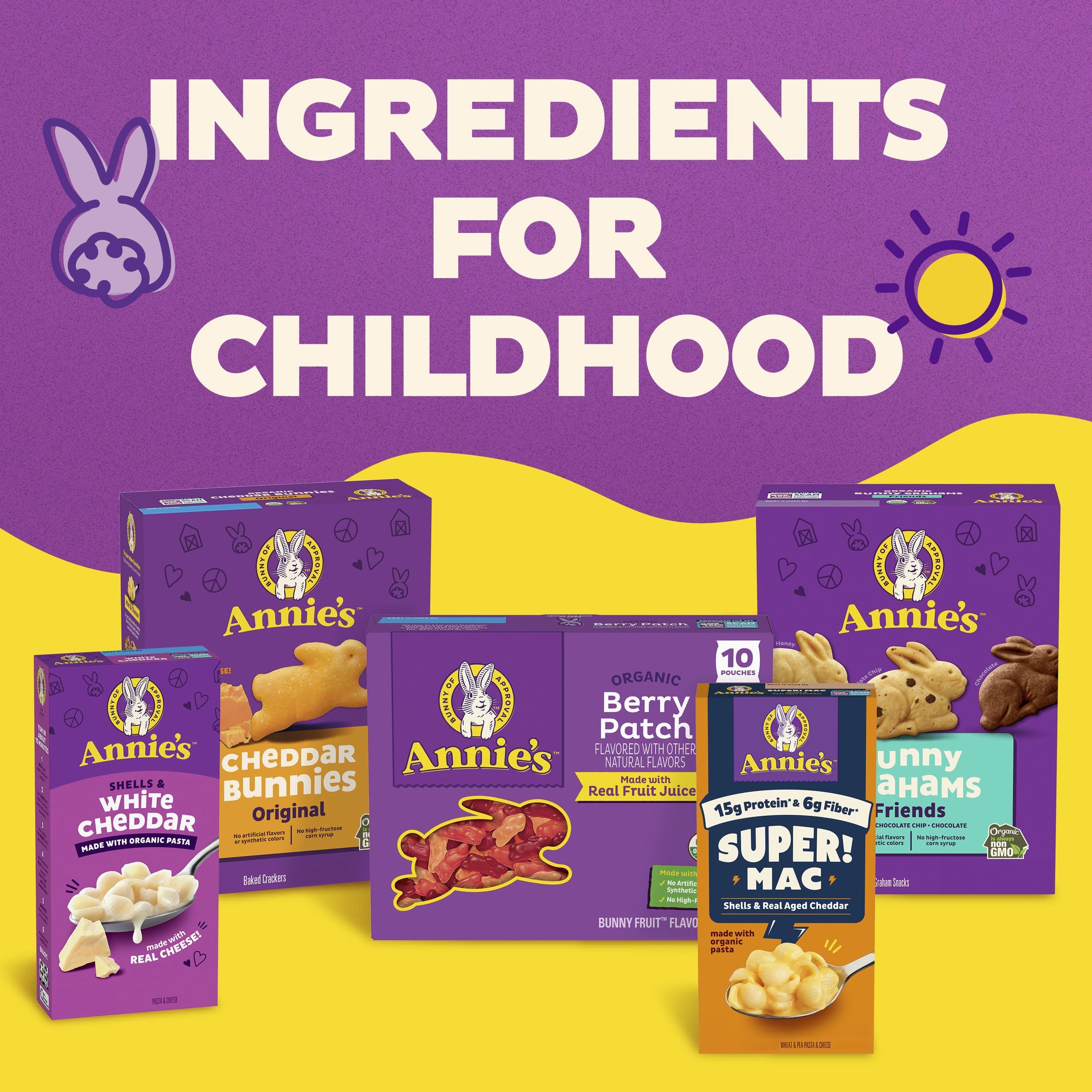 Annie's Real Aged Cheddar Microwave Mac & Cheese with Organic Pasta, 8 Ct, 2.01 OZ Cups