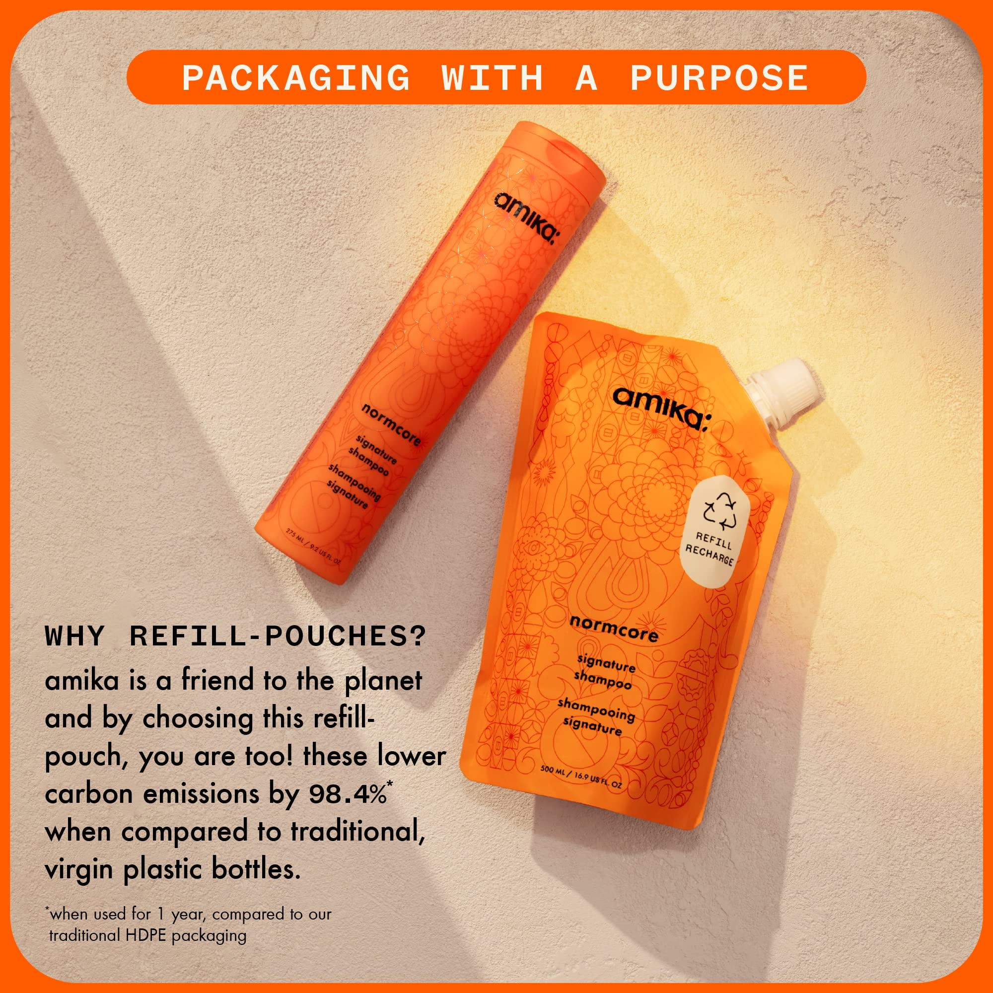 normcore signature conditioner, 275ml | amika